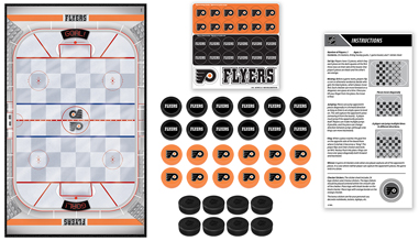 41545 Philadelphia Flyers Checkers Puzzle