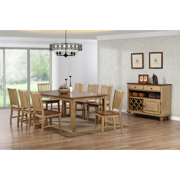 9 Piece Brook Extension Dining Set