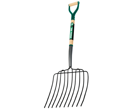 TruTough D-Handle Manure & Bedding Fork