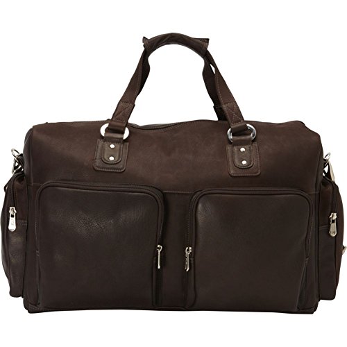 Picture of Piel Leather 3048 - CHC Multi - Pocket Carry - On - Chocolate