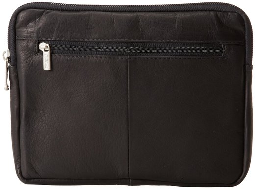 Piel Leather iPad M Inchi and 7 Inch Tablet Sleeve, Black, One Size