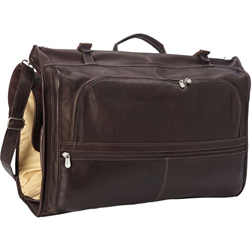 Picture of Piel Leather 3035 - CHC Tri - Fold Garment Bag - Chocolate