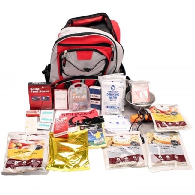01-621GSG RED 5 Day Survival Back Pack  Red