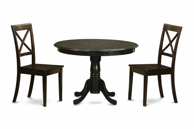 3 Piece Kitchen Table Set-Table and 2 Dining Chairs