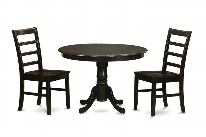 3 Piece Small Kitchen Table and Chairsset-Kitchen Table and 2 Dinette Chairs