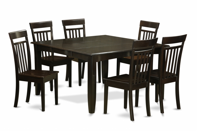 7 Piece Formal Dining Room Set-Table and 6 Kitchen Chairs