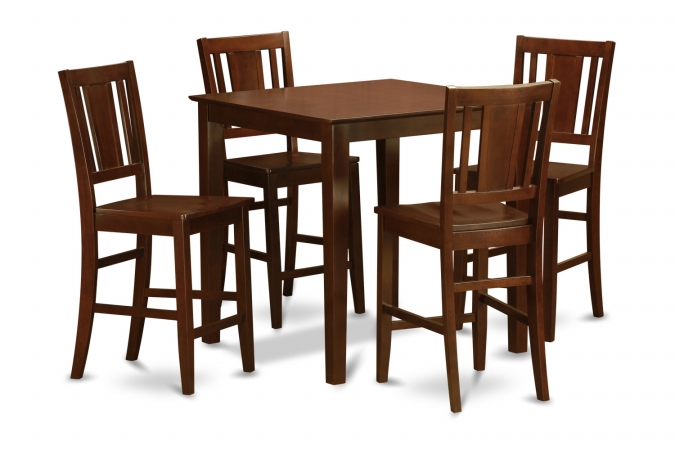 5 Piece Counter Height Dining Set-Counter Height Table and 4 Kitchen Chairs -  GSI Homestyles, HO497102