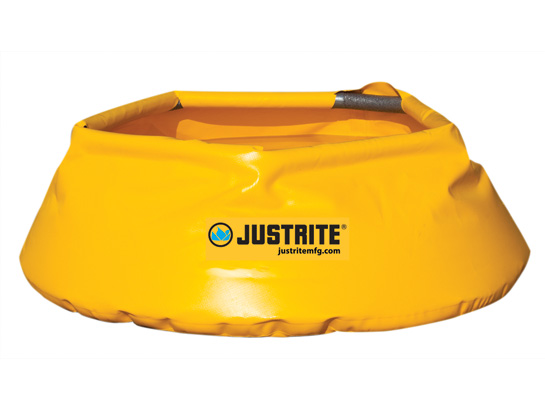 Justrite 28319 Pop-Up Pool, 28 In. Dia x 11 In. H, Cap. 20 Gals.