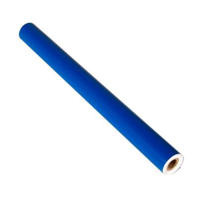 12" x 60" x 4 mil. Blue Vinyl Self-Adhesive Tape Roll for Pegboard