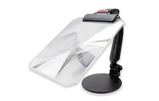 Carson Optical CP-10 Desktop Stand Fresnel Magnifier