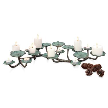 Picture of SPI Home- San Pacific Intl 34028 Blossom Pillar Candelabra
