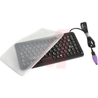 Picture of Cherry EZN4100LCMUS2 11 In. Ultraslim Keyboard With Ez Clean Flat Cove