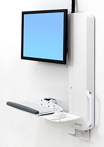 Picture of Ergotron 61-081-062 Ergotron Styleview Sit-stand Vertical Lift- High Traffic Area - white