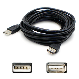 Picture of Add-onputer Peripherals- L USBEXTAA6INB 6 in. Usb 2.0 a Male To Female Blue Extension Cable