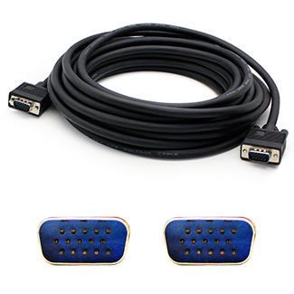 Picture of Add-onputer Peripherals- L VGAMM50 50 ft. Vga Male To Male Black Cable