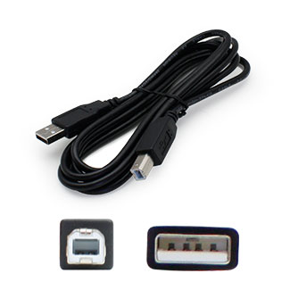 Add-onputer Peripherals, L 10 Ft. Usb 2.0 Male To Female Black Cable