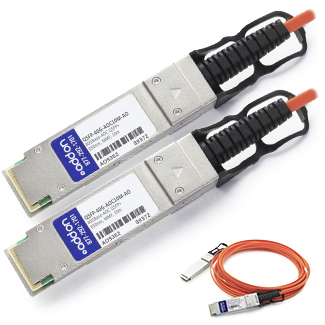Picture of Add-onputer Peripherals- L QSFP-40G-AOC10M-AO Msa Compliant 40gbase-aoc Qsfp Plus To Qsfp Plus Direct Attach Cable850nm- Mm