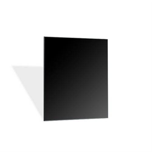 Ember Heating Panel Glass Black Frameless