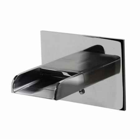 Picture of ALFI brand AB5901-BN Waterfall Tub Filler- Brushed Stainless Steel