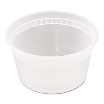 Picture of Pactiv Corporation PCTYL2512 Container Microwavable Combo- Clear- 12 Oz.