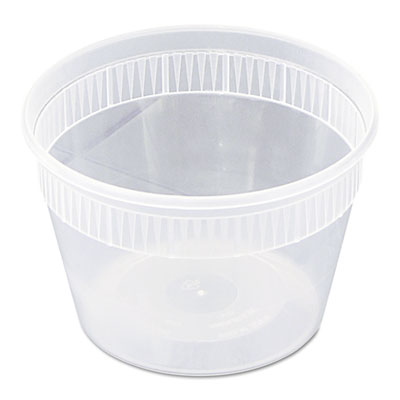 Picture of Pactiv Corporation PCTYSD2516 Container Microwavable Combo- Clear- 16 Oz.