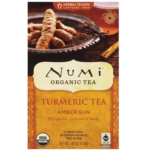 Picture of Numi Tea BPC1060198 Amber Sun-Robois-Cinn-Vanilla- 6 x 12 Bag