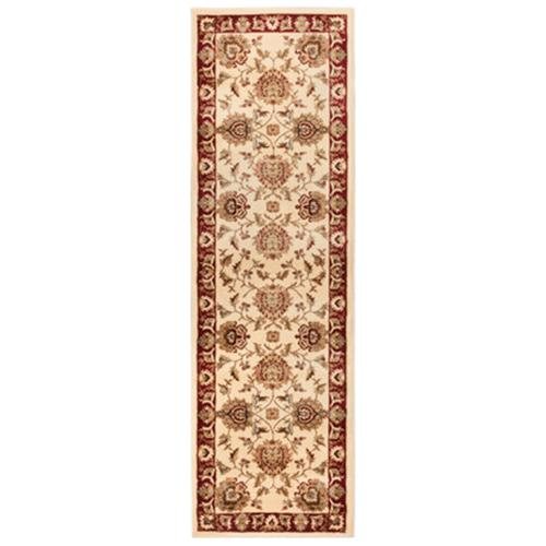 Picture of Infinity Home 36022 2 ft. 3 in. x 7 ft. 3 in. Timeless Abbasi Traditional Runner Area Rug - Ivory