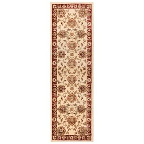 Picture of Infinity Home 36022L 2 ft. 7 in. x 12 ft. Timeless Abbasi Traditional Runner Area Rug - Ivory