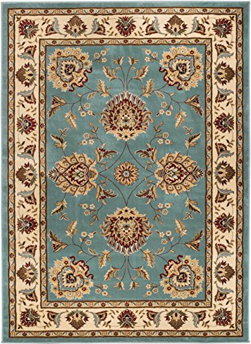 Picture of Infinity Home 36065 5 ft. 3 in. x 7 ft. 3 in. Timeless Abbasi Traditional Area Rug - Light Blue
