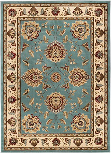 7 ft. 10 in. x 10 ft. 6 in. Timeless Abbasi Traditional Area Rug - Light Blue