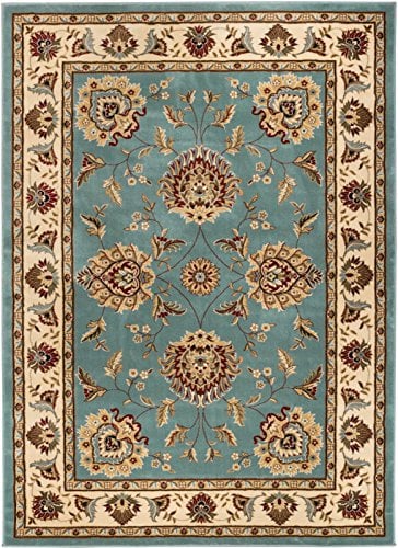 36068 9 ft. 2 in. x 12 ft. 6 in. Timeless Abbasi Traditional Area Rug - Light Blue