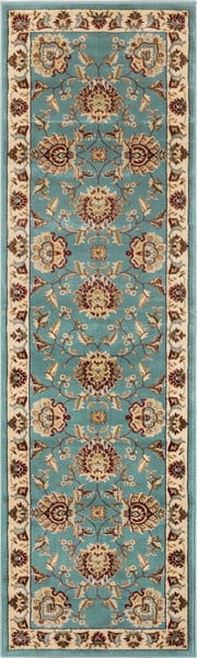 36362 2 ft. 3 in. x 7 ft. 3 in. Timeless Le Petit Palais Traditional Runner Area Rug - Light Blue -  Infinity Home