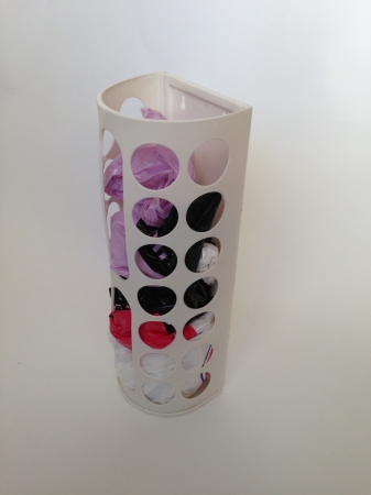 Picture of YBMHome ba150735 Grocery Bag Holder- Storage Plastic Shopping Bags Saver