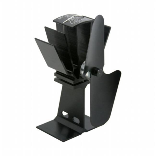 Caframo 800CAXBX Ecofan Original Heat Powered Stove Fan - Black Blade