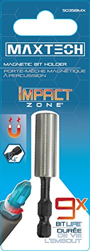 Picture of Maxtech Consumer Products 50358MX Impact Zone Magnetic Bit Holder