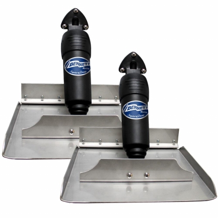 Bennett Trim Tabs BOLT124 12 x 4 Electric Trim Tab System Control Switch Required
