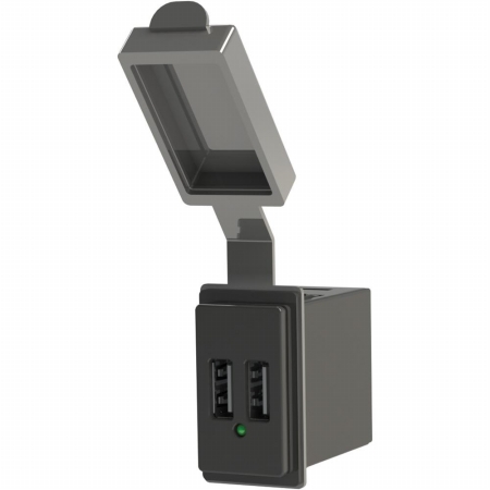 Dual Usb Charger 24V Contura Mount