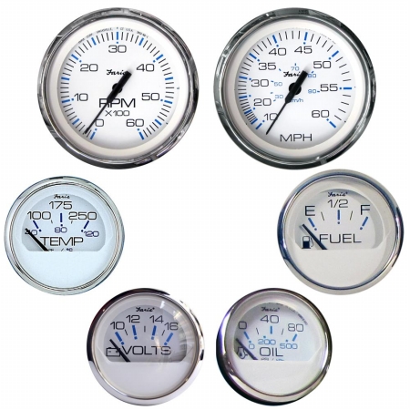 Chesapeake White Stainless Steel Boxed Set - Inboard Motors