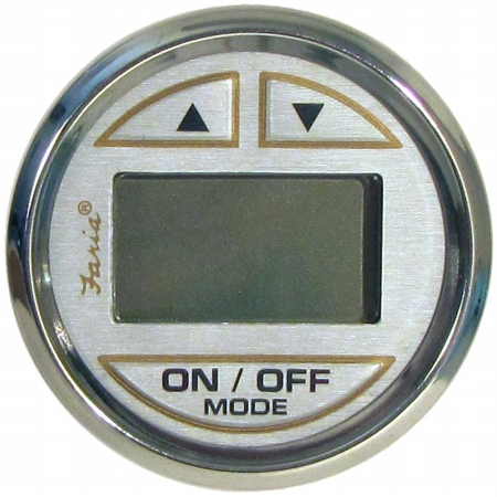 Picture of Faria Beede Instruments 19150 2 in. Kronos Depth Sounder with Transom Mount Transducer