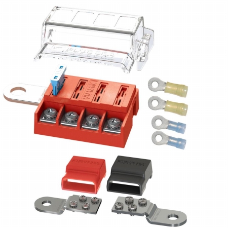ST-Blade Battery Terminal Mount Fuse Block Kit
