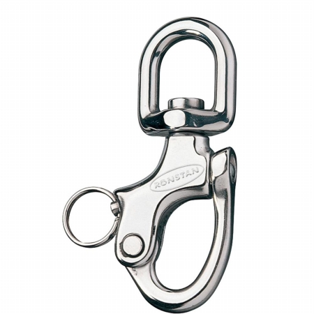 Ronstan 3 5/8" L Stainless Steel Standard S-Bail Snap Shackle | For Sailing | by West Marine