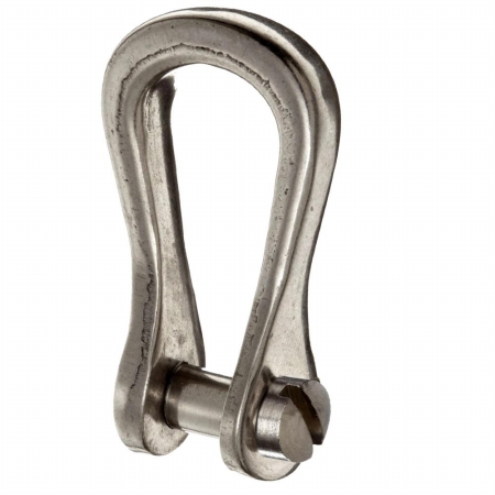 Narrow Slotted Pin Shackle - 0.19 in. Pin