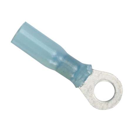 16-14 Gauge 0.25 in. Heat Shrink Ring Terminal