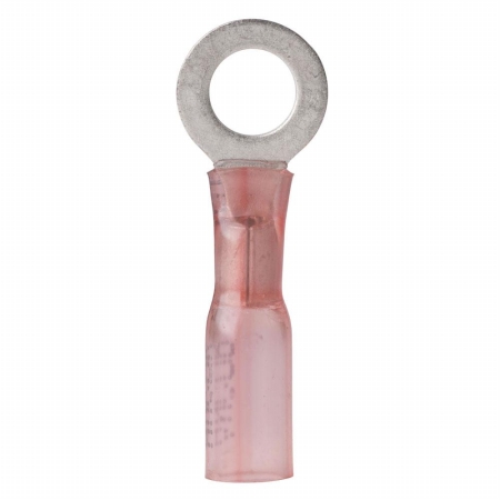 22-18 Gauge - No. 8 Heat Shrink Ring Terminal