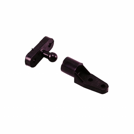 Door Catch - Black Polymer