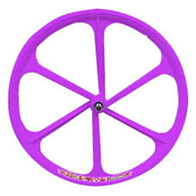 Teny Rims 57FGWPEF Fixed Gear Front Wheel - Purple