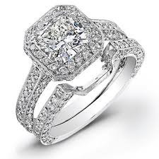 Halo Radiant Wedding Set Size - 05