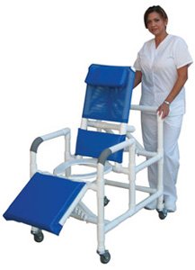 Picture of MJM International E193-3TW Echo Reclining Shower Chair