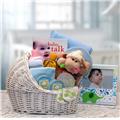 Gift Basket Drop Shipping 89062-B Welcome Baby Baby Bassinet - Blue Gift Basket Drop Shipping 89062-B Welcome Baby Baby Bassinet - Blue