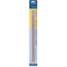 Picture of Staedtler Mars GmbH STD987M1831BK Prof-Quality Architect Triangular Scale